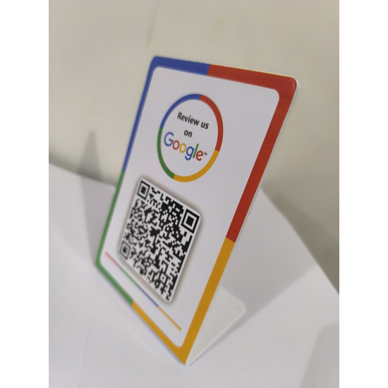 Google Reviews QR Code Stand Google Reviews QR Code Stand