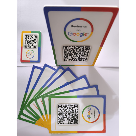 Google Reviews QR Code Stand Google Reviews QR Code Stand